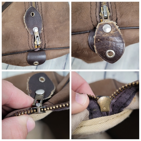 CHRISTIAN DIOR | vintage debossed suede monogram luxury trotter boston bag - Picture 13 of 16